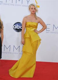 Kaley Cuoco - 64th Primetime Emmy Awards LA on September 23, 2012