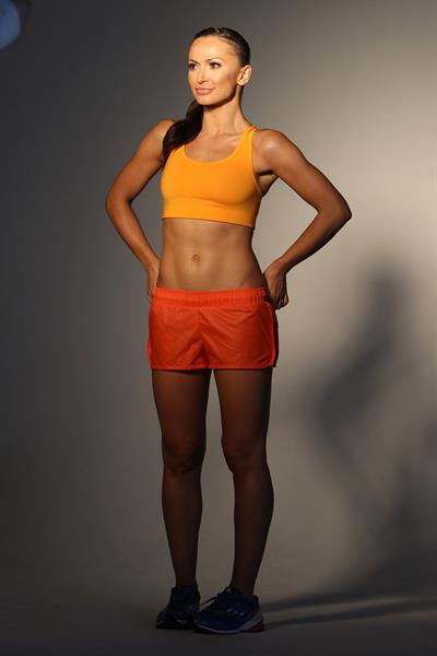Karina Smirnoff Women's Running Magazine's Cover shoot in L.A. - Jan 8, 2013 