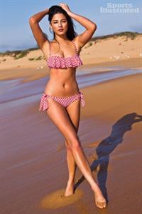 Jessica Gomes in a bikini