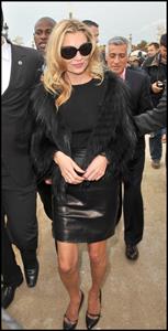 Kate Moss Christian Dior Fashion Show during Paris Fashion Week October 1, 2010 