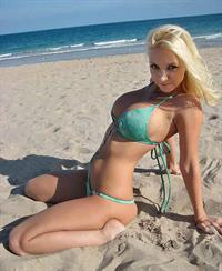 Molly Cavalli in a bikini