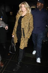 Kate Upton arrives at Late Night with Jimmy Fallon in NYC on February 25, 2013