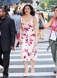 Katharine McPhee - On set of Smash in New York - August 17, 2012