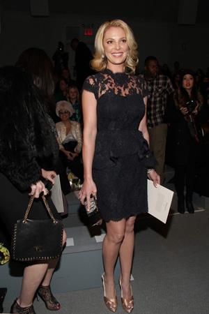 Katherine Heigl Jenny Packham During Fall 2013 Mercedes-Benz Fashion Week February 12, 2013