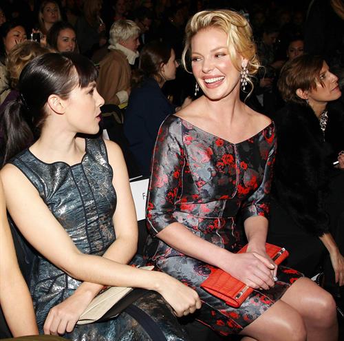Katherine Heigl REVLON Sponsors J Mendel for NY Fashion Week Fall/Winter 2013 February 13, 2013