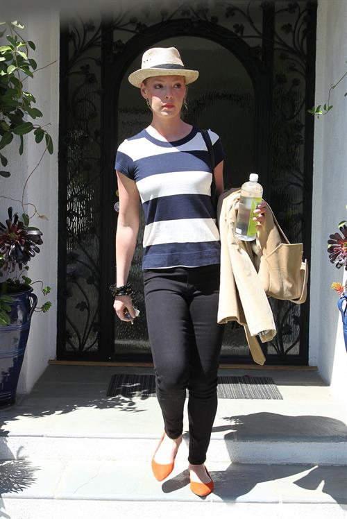 Katherine Heigl in Los Angeles on April 17, 2013