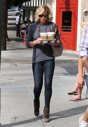 Katherine Heigl leaving Little Dom's restaurant Los Feliz October 6, 2012 