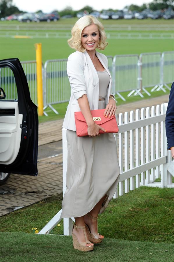 Katherine Jenkins - Veuve Clicquot Gold Cup Final at Cowdray Park Polo Club in Midhurst, England - July 15, 2012