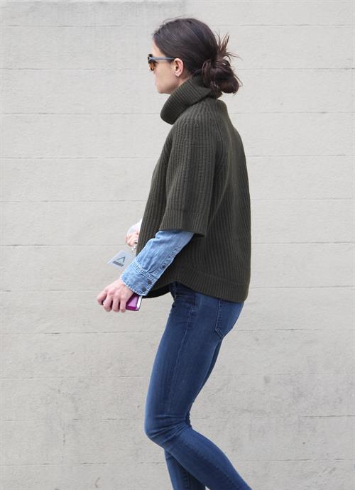 Katie Holmes in New York 10/11/13  