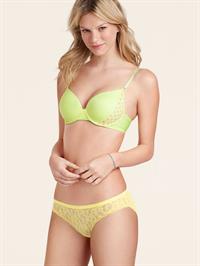 Nadine Leopold in lingerie