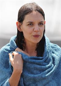 Katie Holmes Films  Mania Days  in Washington Square Park (May 21, 2013) 