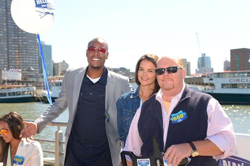 Katie Holmes At Pier 84 to Celebrate Hellmann`s 100th birthday At an Event Benefiting Feeding America 