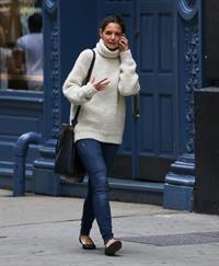 Katie Holmes in Soho, New York City - September 18, 2012