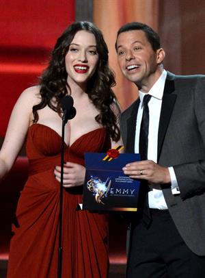 Kat Dennings - 64th Primetime Emmys Nokia Theatre LA Sept 23, 2012