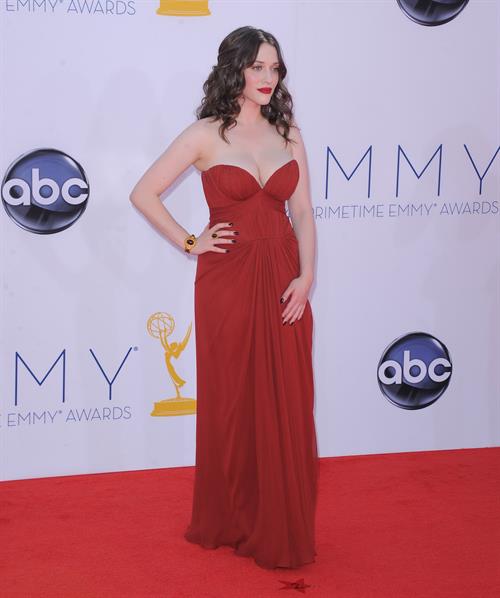 Kat Dennings - 64th Primetime Emmys Nokia Theatre LA Sept 23, 2012