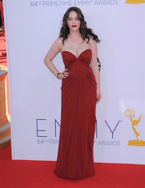 Kat Dennings - 64th Primetime Emmys Nokia Theatre LA Sept 23, 2012