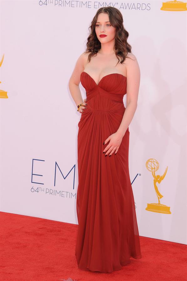 Kat Dennings - 64th Primetime Emmys Nokia Theatre LA Sept 23, 2012