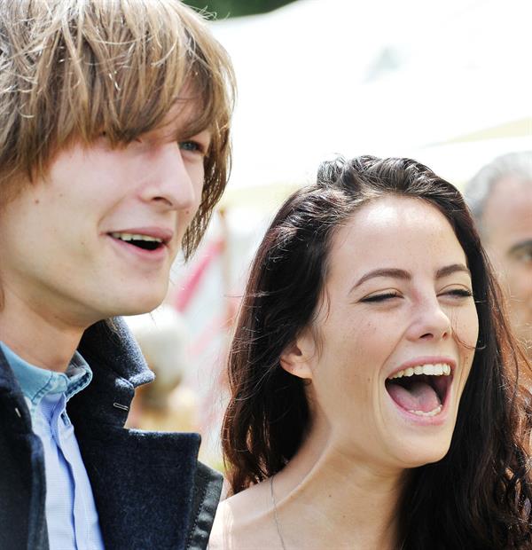 Kaya Scodelario - Cartier Queens Cup Polo at Smiths Lawn Windsor on June 17, 2012