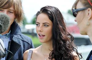 Kaya Scodelario - Cartier Queens Cup Polo at Smiths Lawn Windsor on June 17, 2012