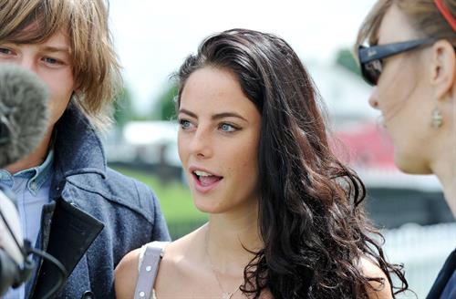 Kaya Scodelario - Cartier Queens Cup Polo at Smiths Lawn Windsor on June 17, 2012