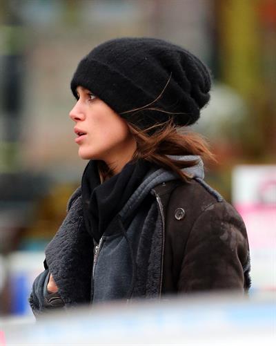 Keira Knightley out and about in London 2/6/13 