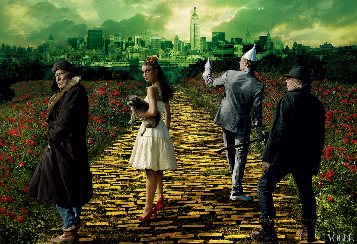 Keira Knightley - Annie Leibovitz Photoshoot For Vogue 