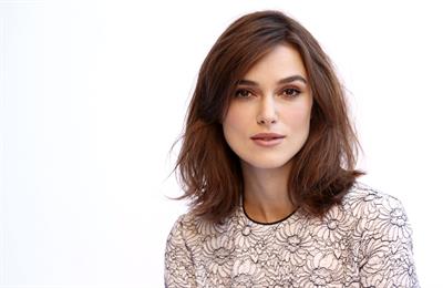 Keira Knightley posing for Matt Sayles portraits in New York City - November 13, 2012 