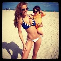 Zuleyka Rivera in a bikini