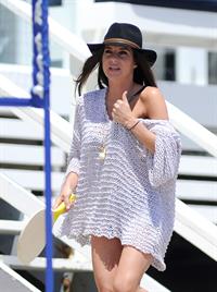 Kelly Monaco during the Dancing With The Stars Beach Party in Malibu, USA on July 28, 2012