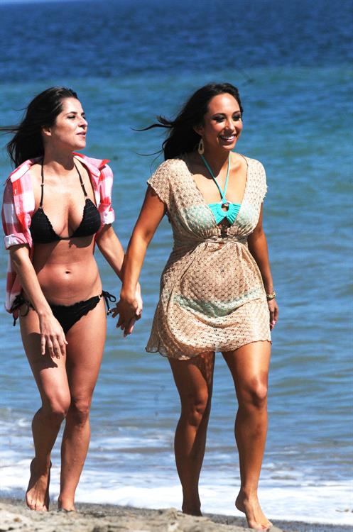 Kelly Monaco Bikini Pictures Kelly Monaco during the Dancing With The Stars Beach Party in Malibu, USA on July 28, 2012