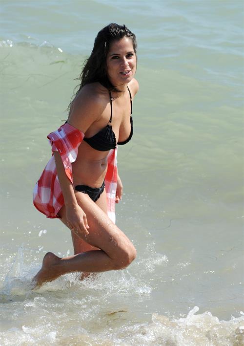 Kelly Monaco during the Dancing With The Stars Beach Party in Malibu, USA on July 28, 2012