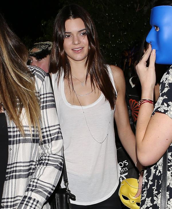 Kendall Jenner – birthday party departures 11/3/13  