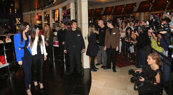 Kendall Jenner hosts 1st fan meet and greet at Kardashian Khaos in Vegas 12/15/12 