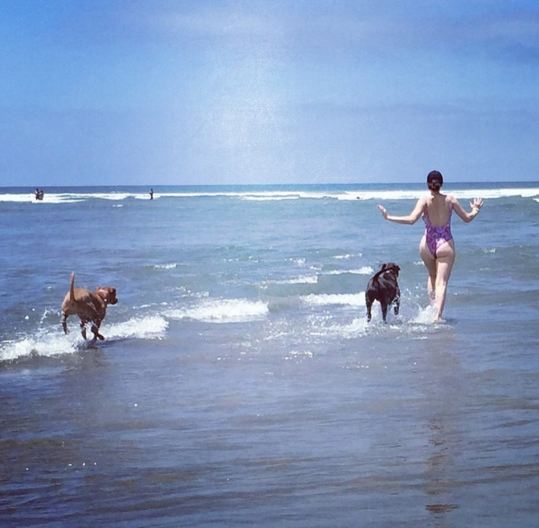 Whitney Cummings in a bikini - ass
