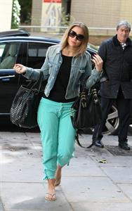 Kimberley Walsh  Arriving for rehearsals in central London - Sep 25, 2012 