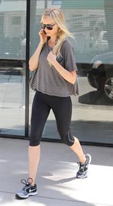 Kimberly Stewart spotted after workout in South Los Angeles on May 30, 2013