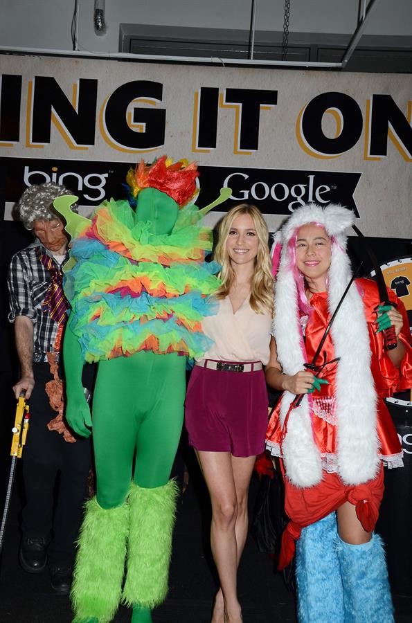 Kristin Cavallari Hosts The Bing it on Halloween Costume Challenge in New York on October 19, 2012 