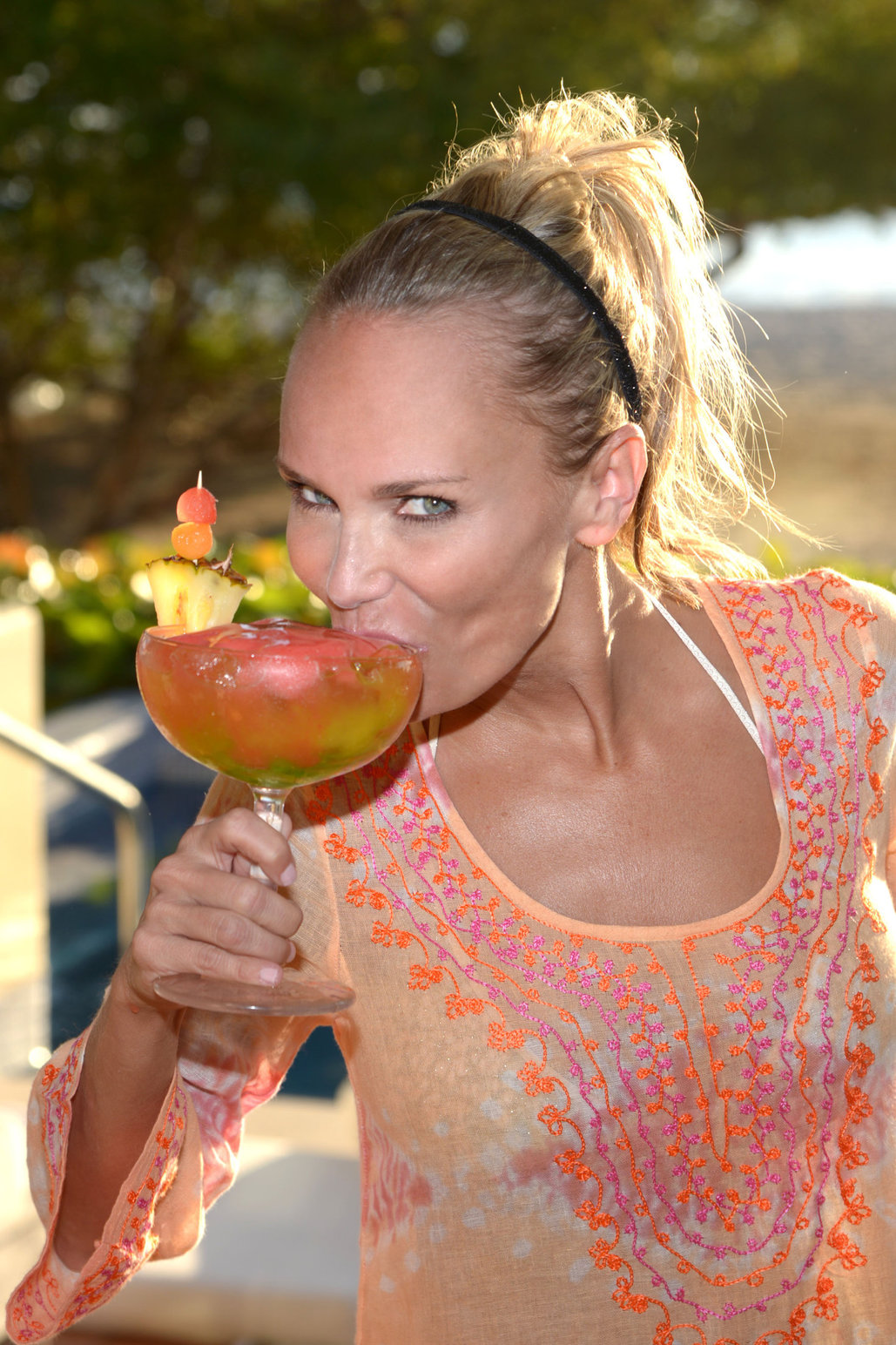 Kristin Chenoweth Pictures Kristin Chenoweth returns to her favorite vacation spot, The St. Regis Punta Mita Resort in Mexico April 13, 2013