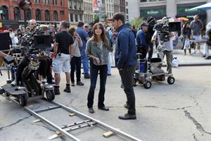 Kristin Kreuk Filming  Beauty & The Beast  in New York City - Sep. 16, 2013 