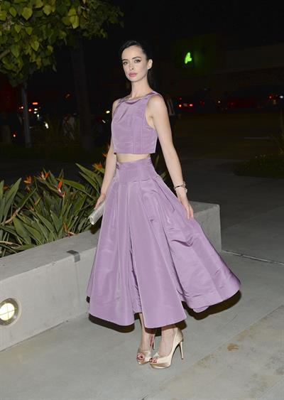 Krysten Ritter A Quest for Beauty exhibit in Santa Ana, October 26, 2013