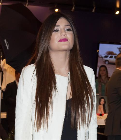Kylie Jenner hosts 1st fan meet and greet at Kardashian Khaos in Vegas 12/15/12 