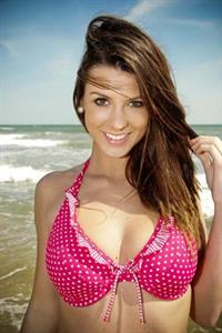 Alice Goodwin in a bikini