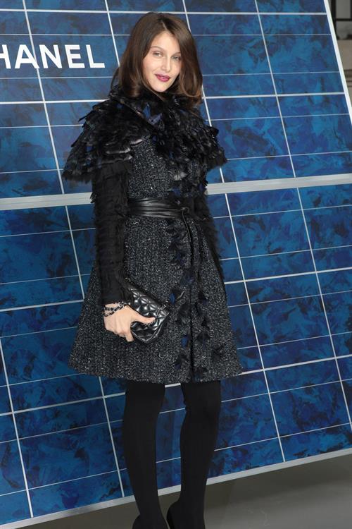Laetitia Casta Chanel Spring / Summer 2013 show at the Paris Fashion Week (Oct 2, 2012) 