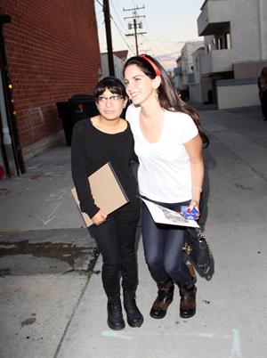 Lana Del Rey Ride music video premiere in Santa Monica 10/10/12 