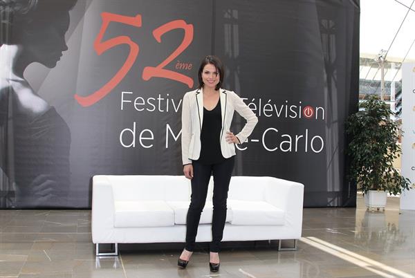 Lana Parrilla -  Once Upon A Time  Photocall during 52nd Monte Carlo TV Festival in Monaco (June 12, 2012)