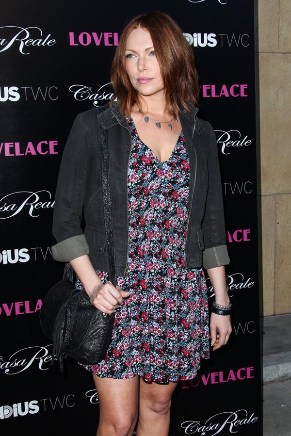 Laura Prepon at the premiere of  Lovelace , Hollywood, Aug 5, 2013