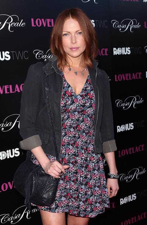 Laura Prepon at the premiere of  Lovelace , Hollywood, Aug 5, 2013