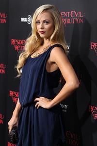 Laura Vandervoort - At Regal Cinemas L.A. Live September 12, 2012