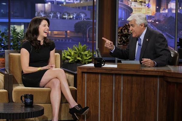 Lauren Graham on The Tonight Show with Jay Leno in 2013