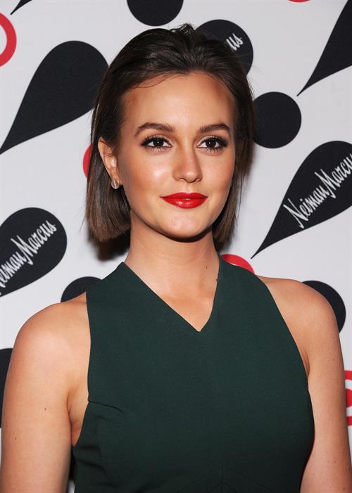 Leighton Meester Target Neiman Marcus Holiday Collection launch event in NYC 11/28/12 